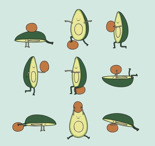 Авокадо прикол