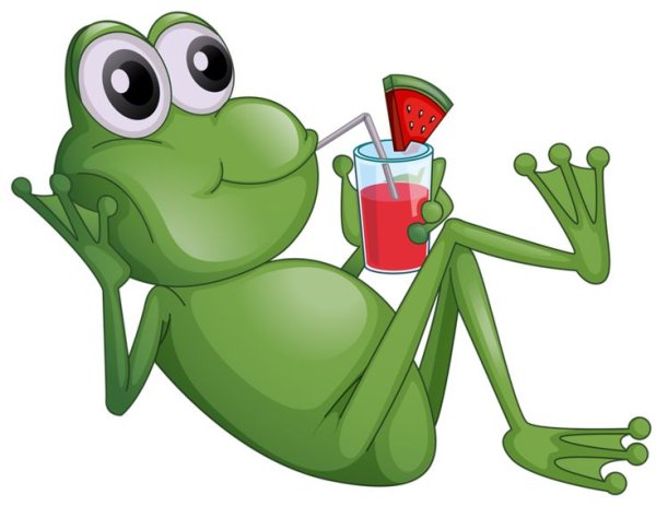 Лягушка рисунок