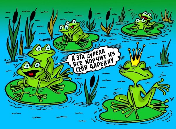 Шутки про лягушек