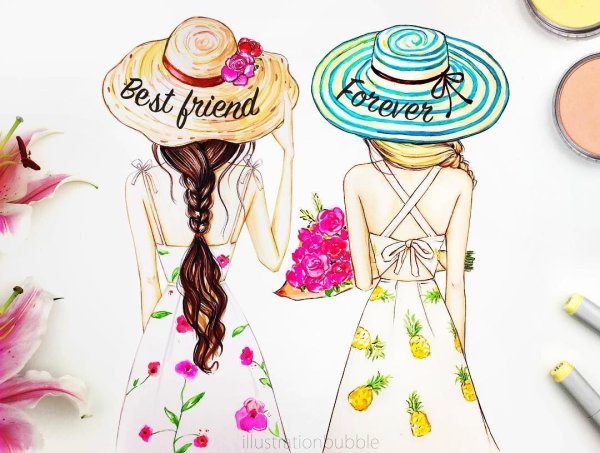 Модные маленькие рисунки