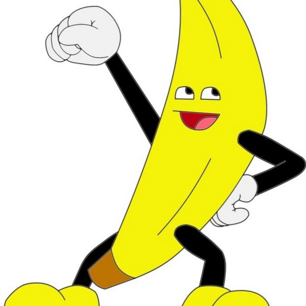 Смешной банан