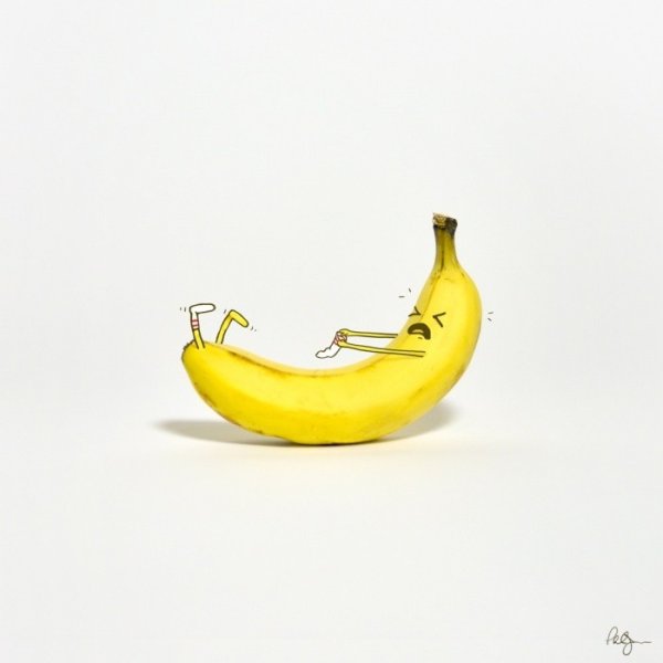 Анимированный банан