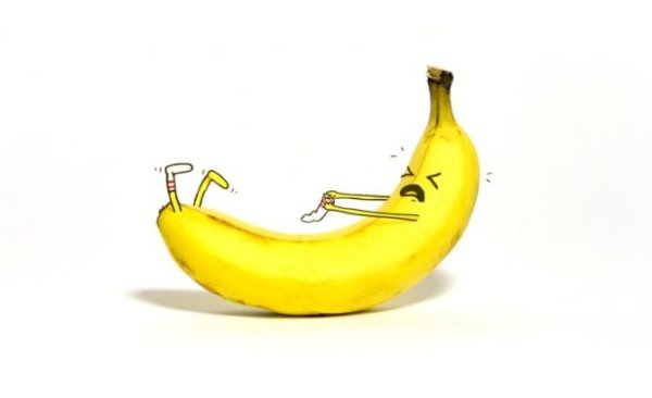 Анимированный банан