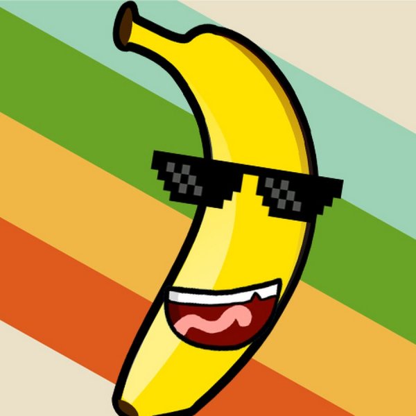 Банан на аву