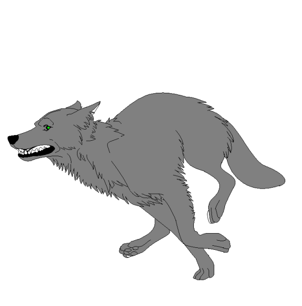 Волк картинка
