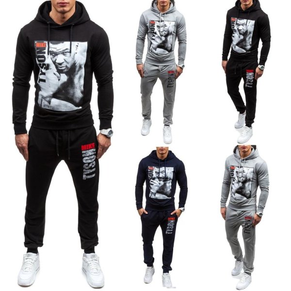 Спортивный костюм мужской с худи