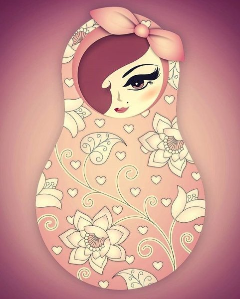 Гламурная Матрешка