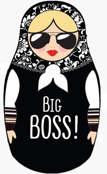 Матрешка в очках