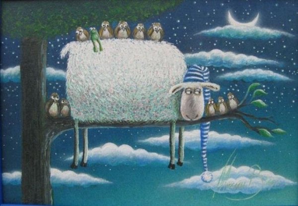 Спокойной ночи с овечками