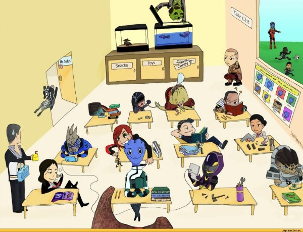 Смешные рисунки тема школа