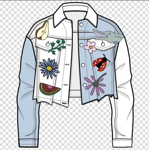 Зарисовка джинсовки