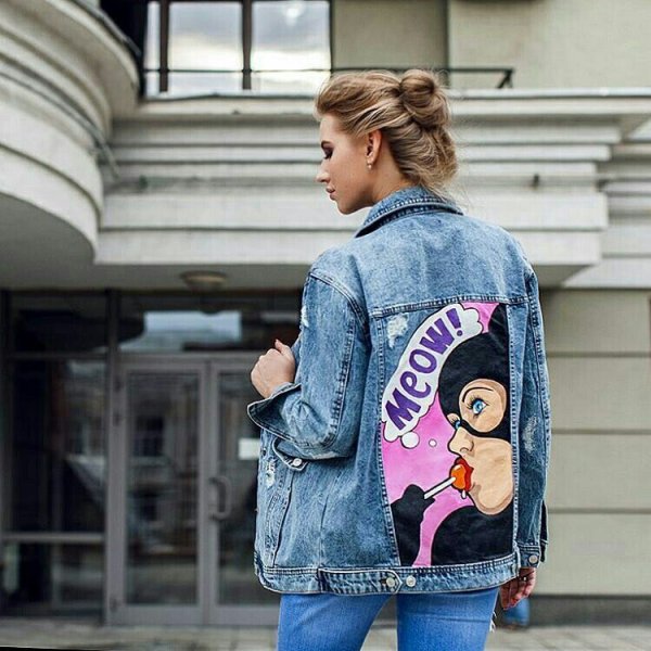 Рисование в стиле фэшн