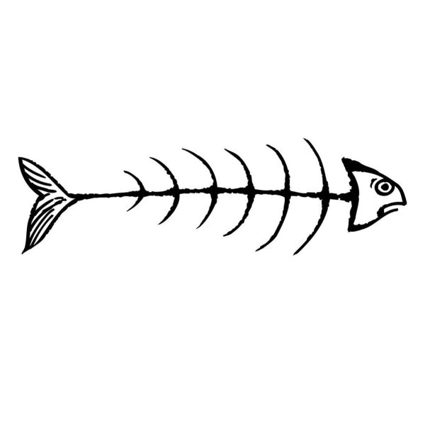 Рыбий скелет