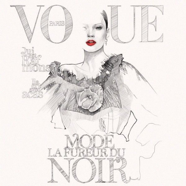 Иллюстрация модный журнал