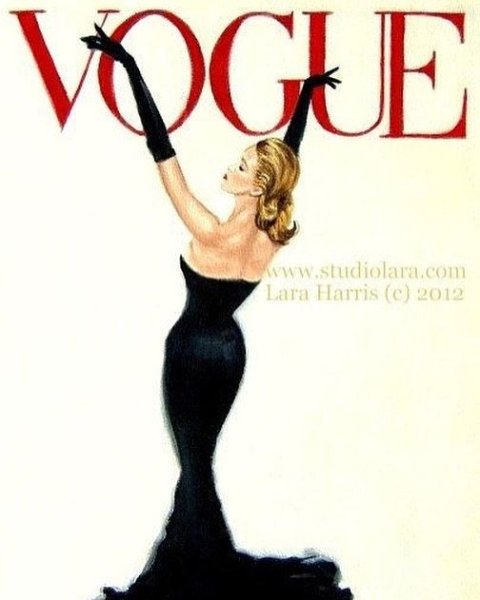 Фэшн иллюстрации обложки