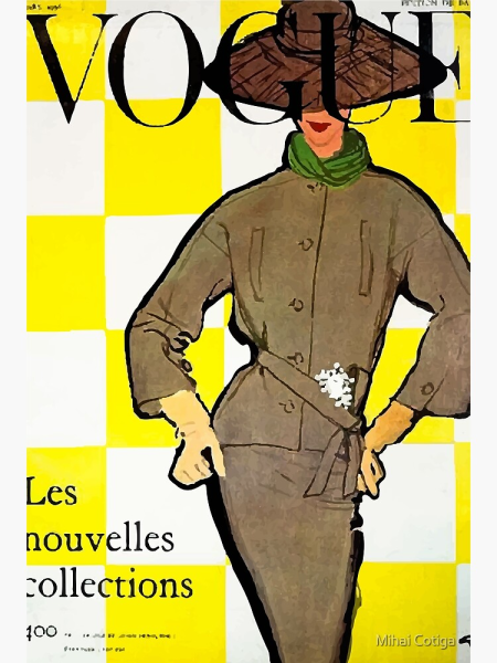 Иллюстрации в стиле Vogue