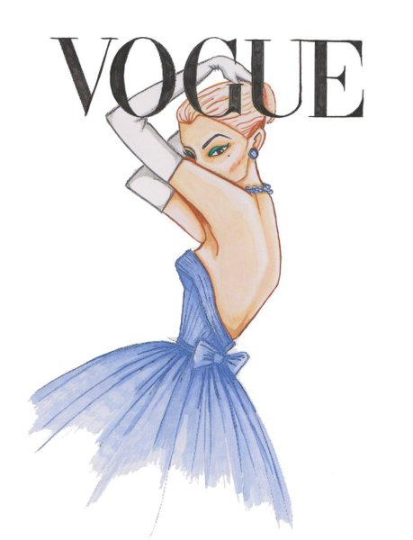 Обложка журнала рисунок