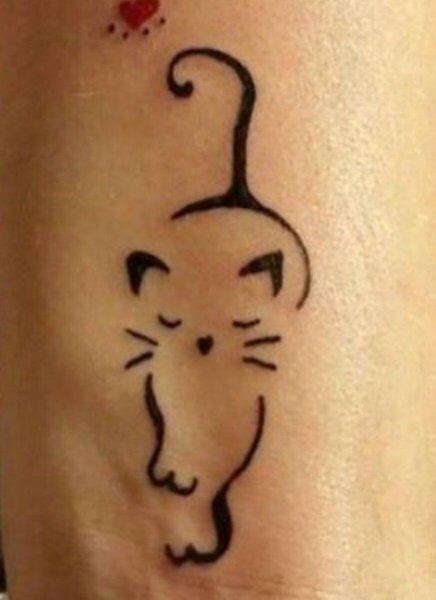 Мехенди кошечка