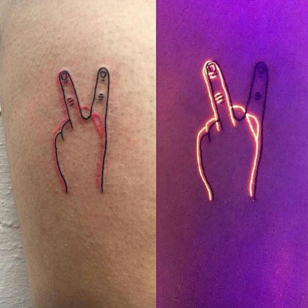 Тату ручкой