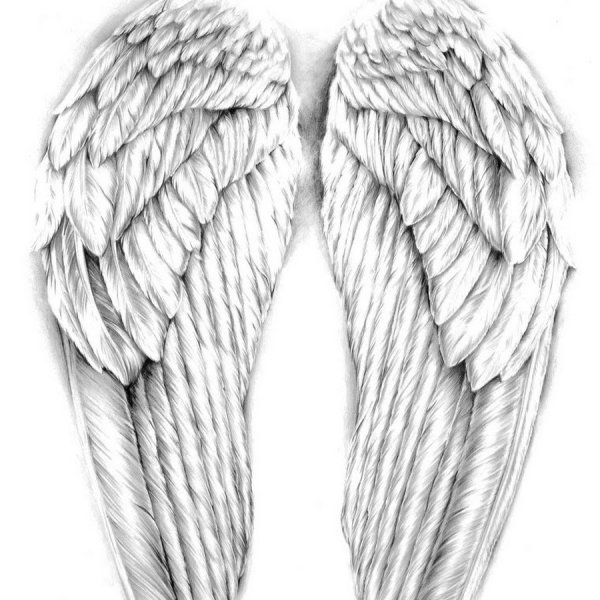 Крылья ангела реалистичные