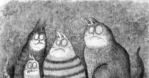 Коты в манге