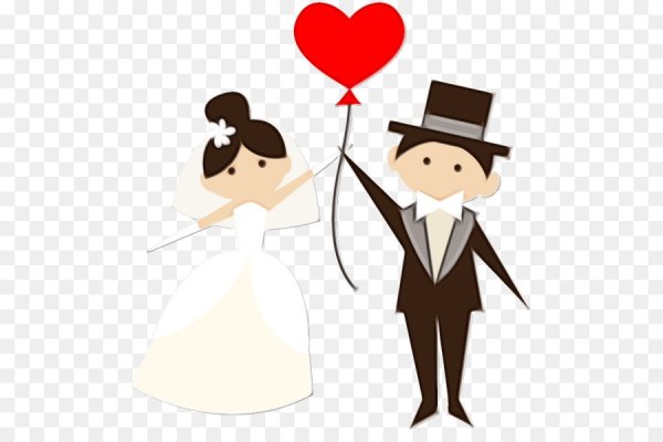 Свадьба рисунок смешной