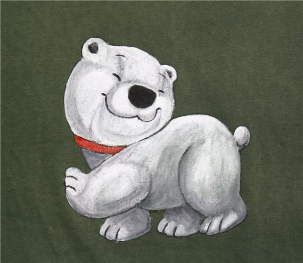 Прикольный медведь рисунок