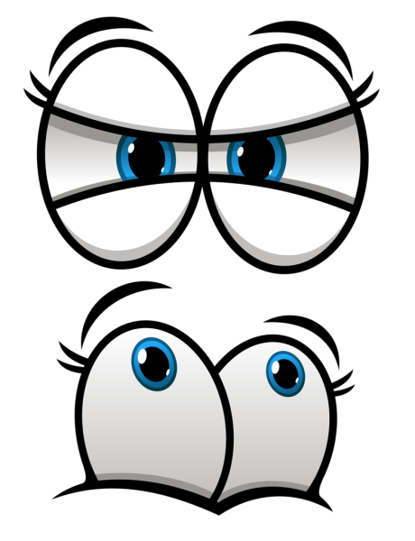 Смешные глаза