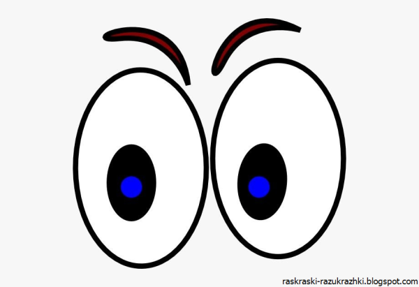 Веселые глазки для поделок