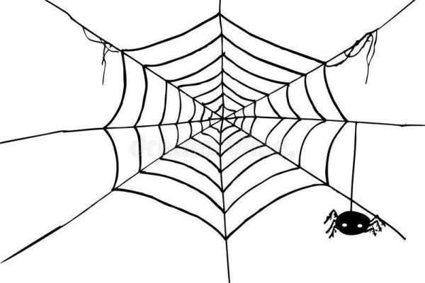 Паук на паутине карандашом