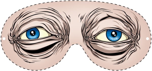 Глаза карикатура