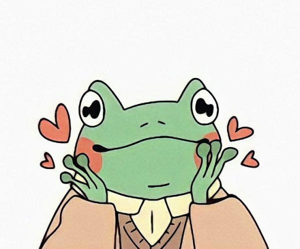 Лягушка схематично