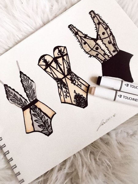 Фешион скетчбук