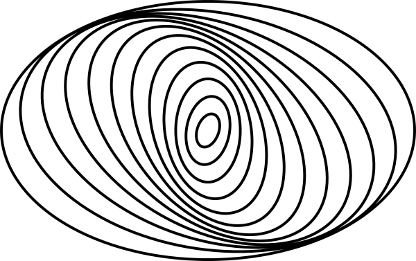 Спирали круги волнистые линии