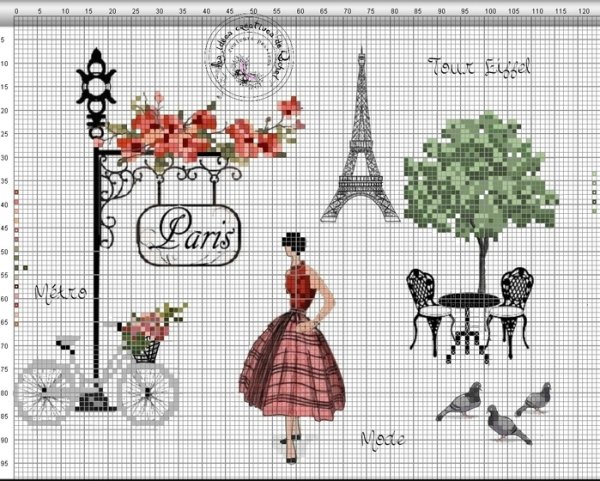 Вероник Ажинер Париж схемы