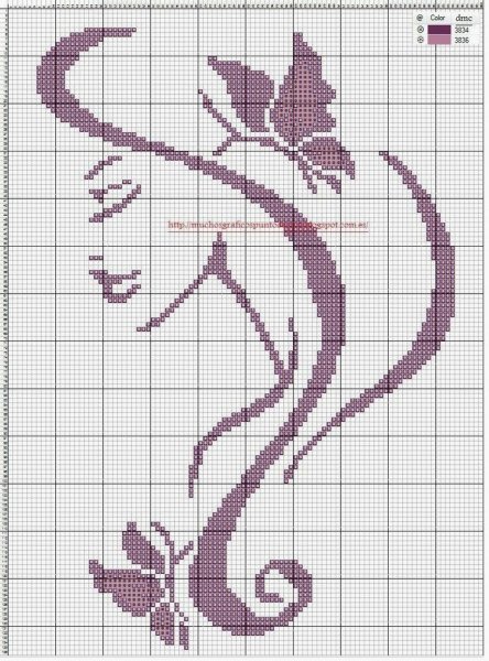 Монохромная вышивка