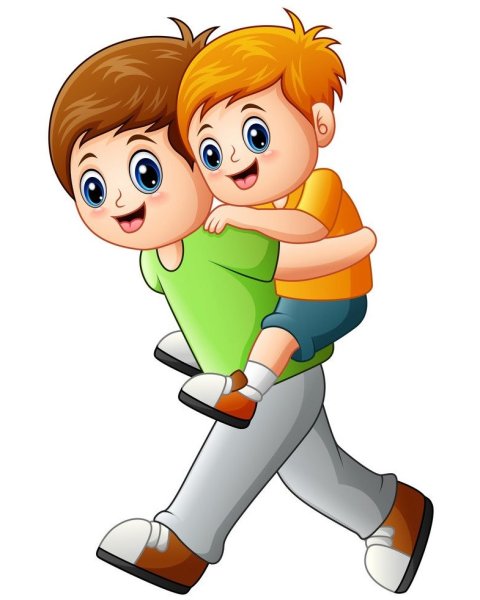 Мультяшный младший брат