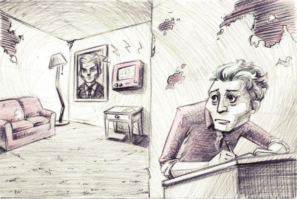 Уинстон Смит 1984 иллюстрация