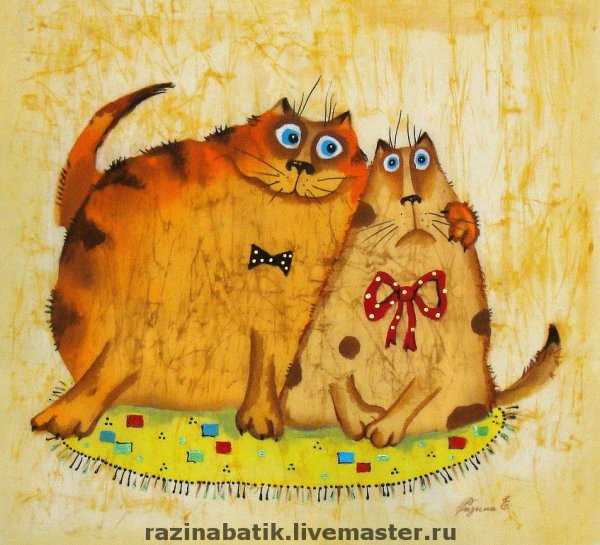 Веселые рисунки с котами