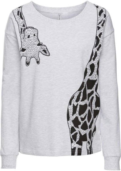 Свитер с принтом женский