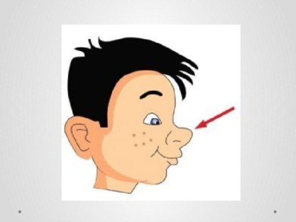 Нос картинка для детей