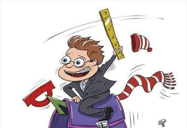 Карикатура на школьную тему