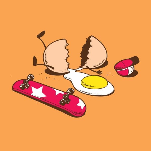 Прикольные рисунки еды