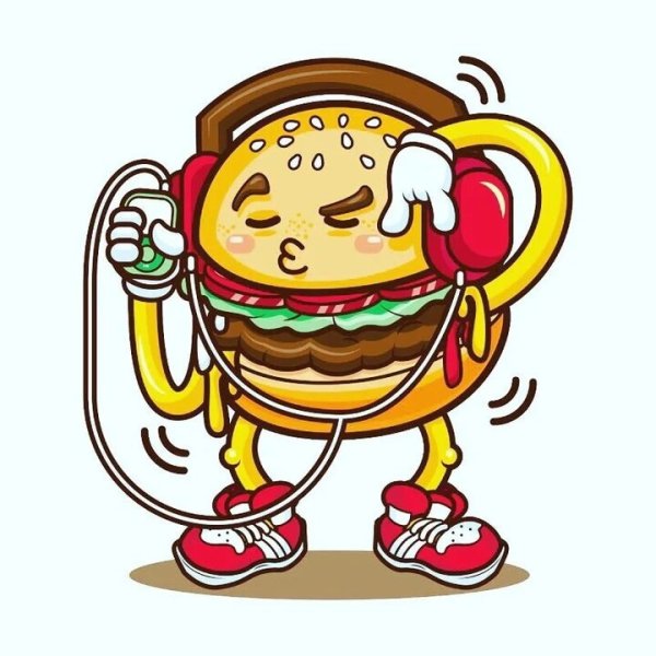 Еда мультяшка