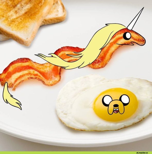 Прикольные рисунки еды