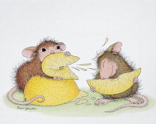 Смешные иллюстрации мышат