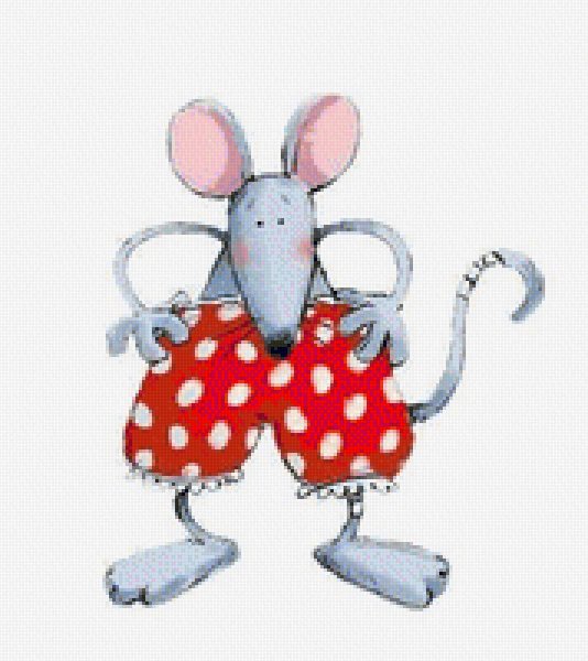 Мышка в штанишках