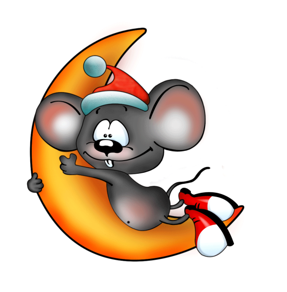 Веселый мышонок