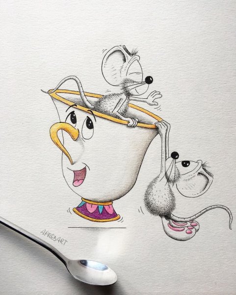 Веселая мышка