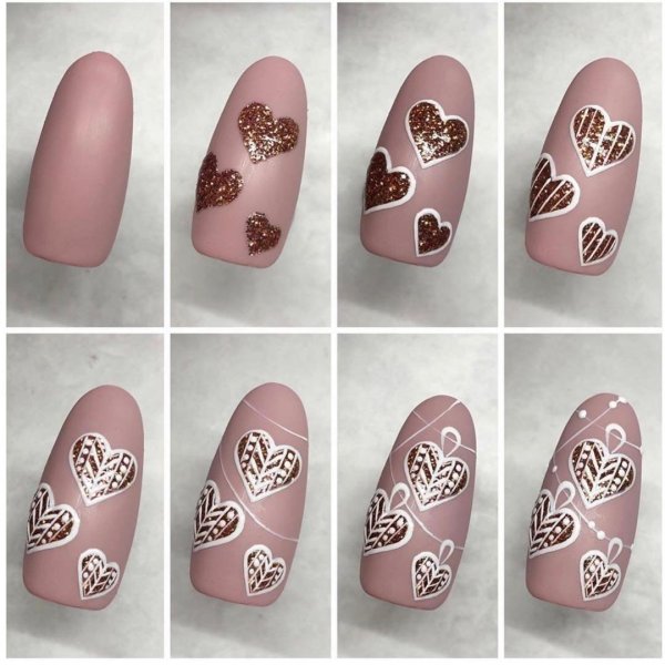 Красивые узоры на ногтях для начинающих